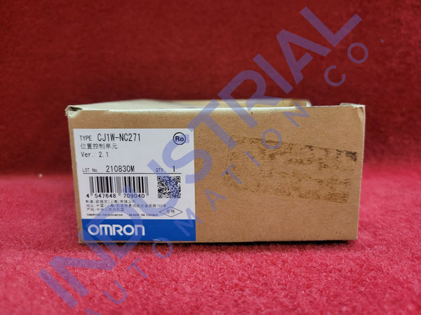 OMRON CJ1W-NC271 New Surplus Industrial Automation & Control