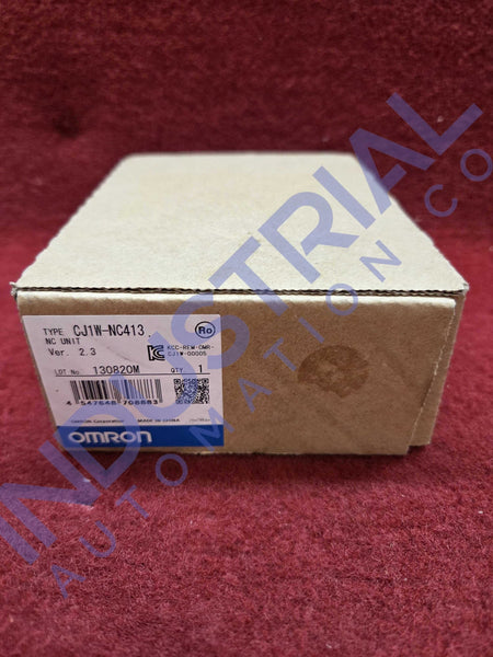 OMRON CJ1W-NC413 - New Surplus - Industrial Automation & Control