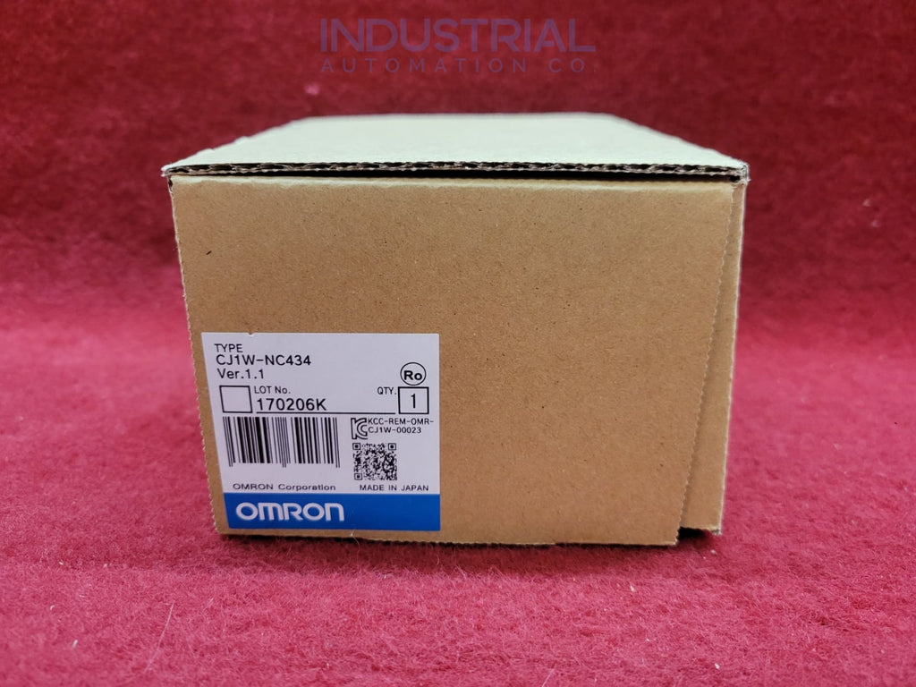 Omron CJ1W-NC434 New