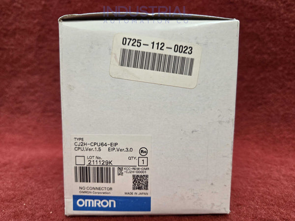 OMRON CJ2H-CPU64-EIP New Industrial Automation & Control