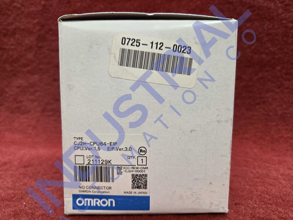OMRON CJ2H-CPU64-EIP New Industrial Automation & Control