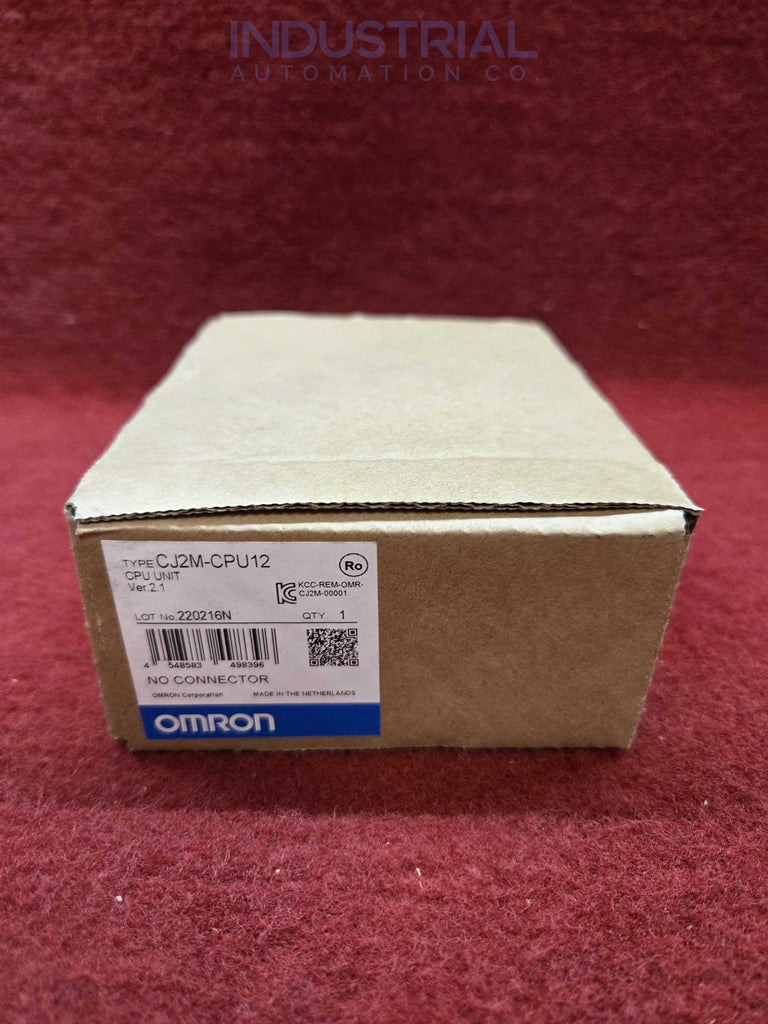 OMRON CJ2M-CPU12 New Industrial Automation & Control