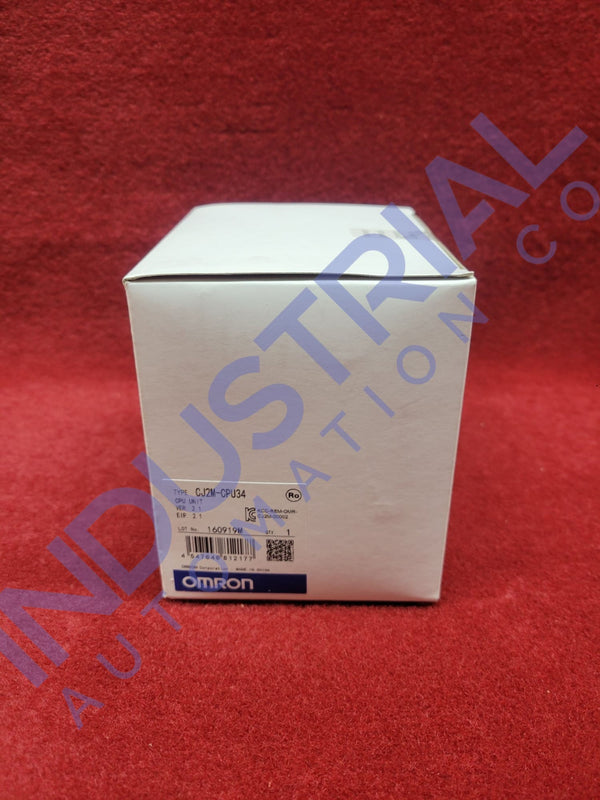 Omron Cj2M-Cpu34