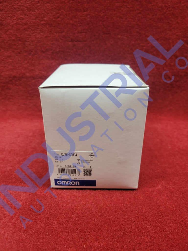 Omron Cj2M-Cpu34