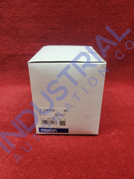 Omron Cj2M-Cpu34