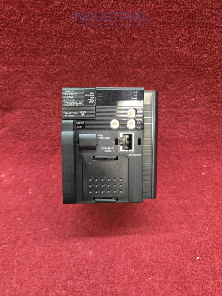 Omron CJ2M-CPU34 - New Surplus