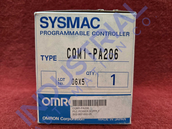 OMRON CQM1-PA206 New Industrial Automation & Control