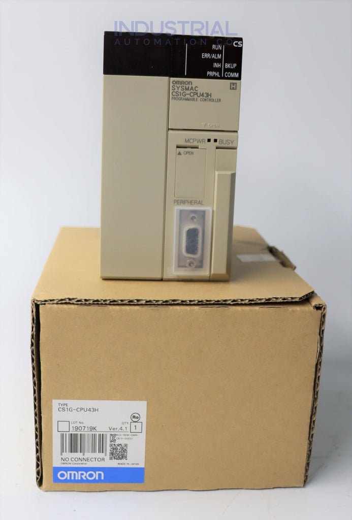 Omron Cs1G-Cpu43H