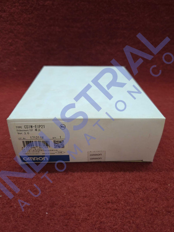 OMRON CS1W-EIP21 New Industrial Automation & Control