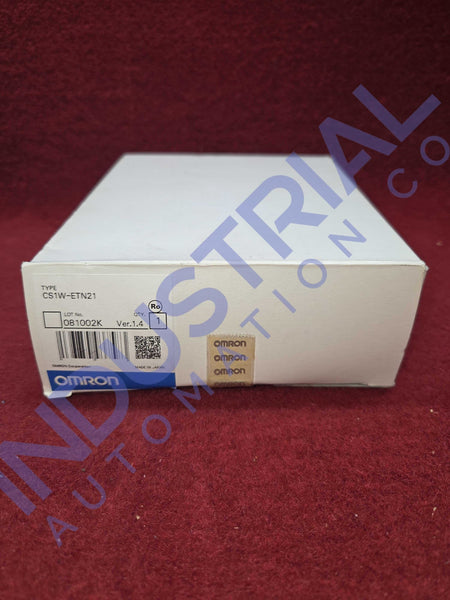 Omron CS1W-ETN21 - New Surplus - Industrial Automation & Control