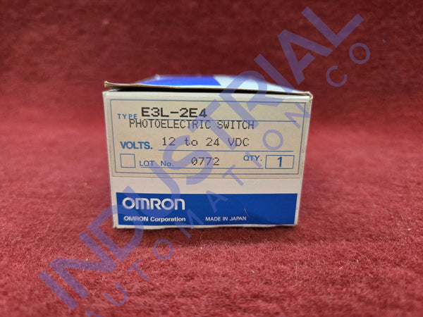 Omron E3L-2E4 New