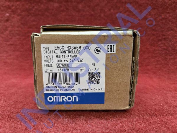 Omron E5CC-RX3A5M-000 New