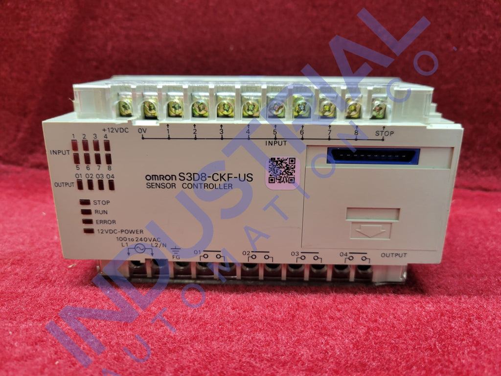 Omron S3D8-CKF-US IAC Certified Refurbished