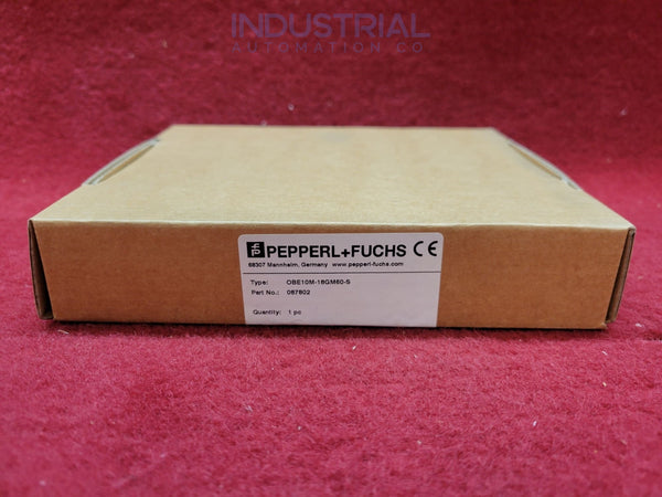 Pepperl & Fuchs OBE10M-18GM60-S New
