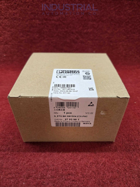 Phoenix Contact IL ETH BK DI8 DO4 2TX-PAC New