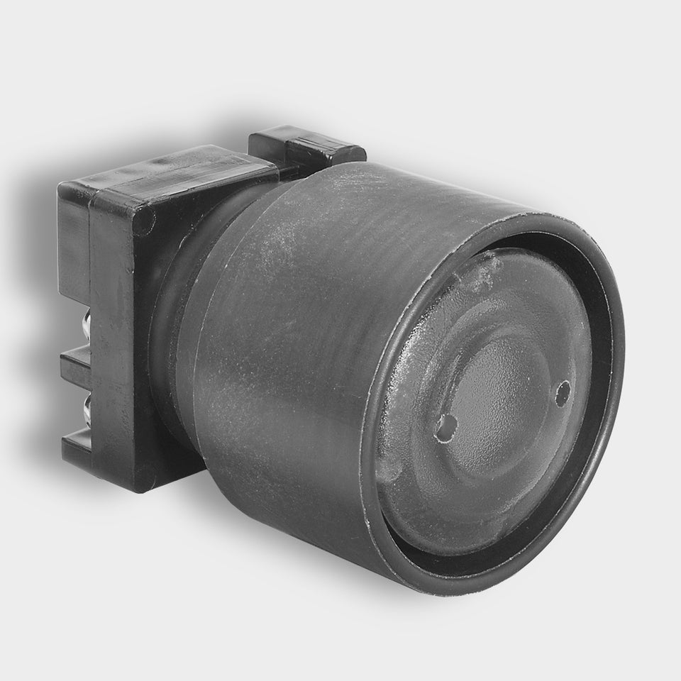 Illuminated Push Button - Shrouded GREEN 24V