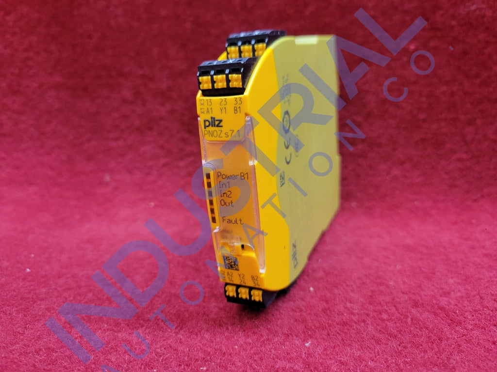 Pilz PNOZ S7.1 24VDC 3 N/O CASCADE IAC Certified Refurbished