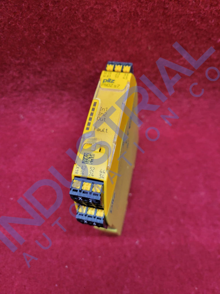 Pilz PNOZ S7 24VDC 4 N/O 1 N/C IAC Certified Refurbished