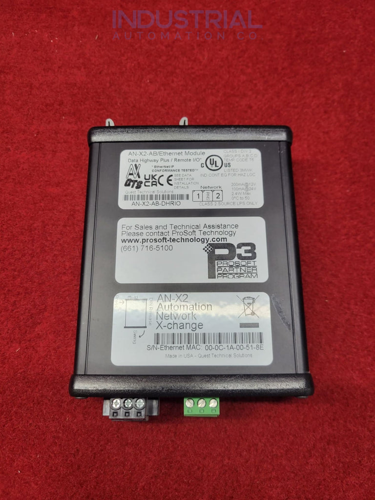 Allen-Bradley AN-X2-AB-DHRIO Surplus IAC Packaging Industrial Automation & Control