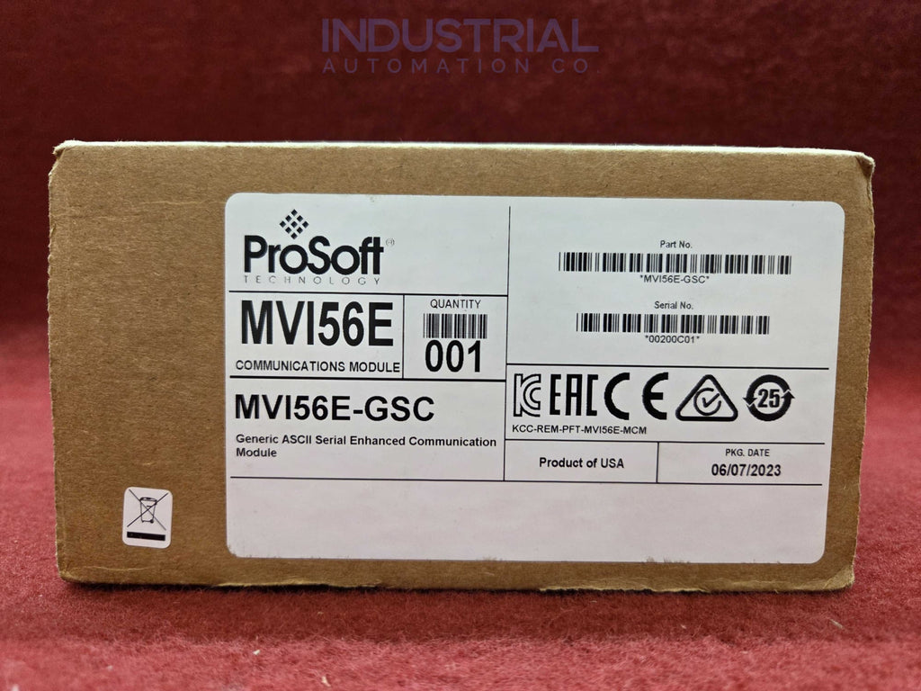 Prosoft MVI56E-GSC New Surplus
