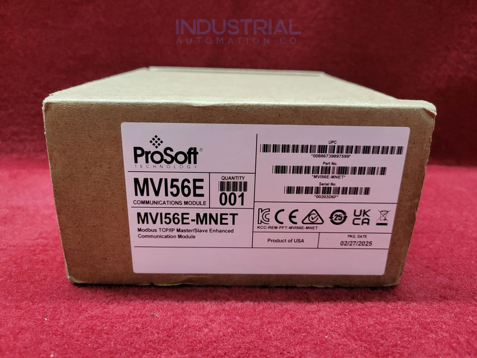Allen-Bradley MVI56E-MNET Surplus Original Open Box