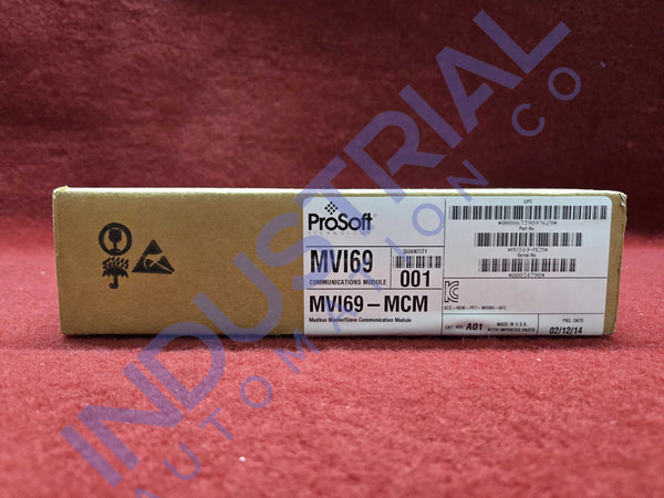 ProSoft MVI69-MCM Surplus Original Open Box