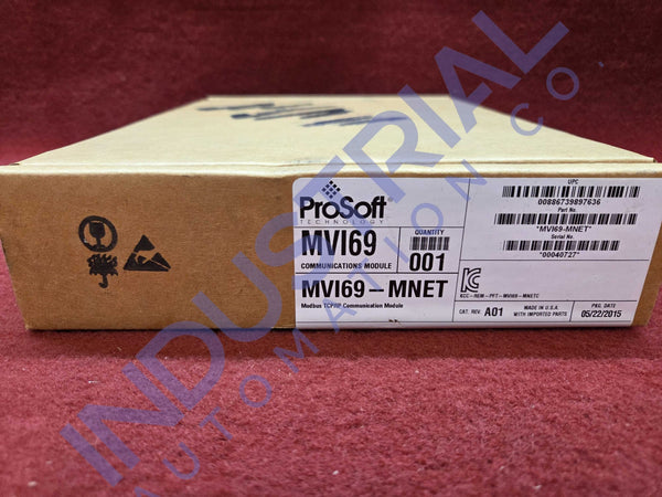 ProSoft MVI69-MNET - New - Industrial Automation & Control