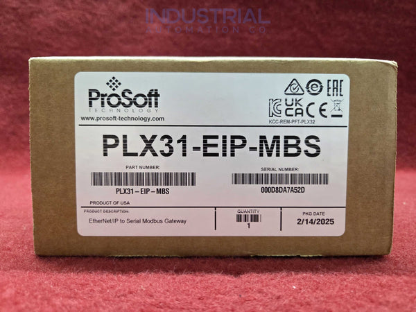 ProSoft PLX31 EIP MBS Surplus Original Open Box Industrial Automation & Control