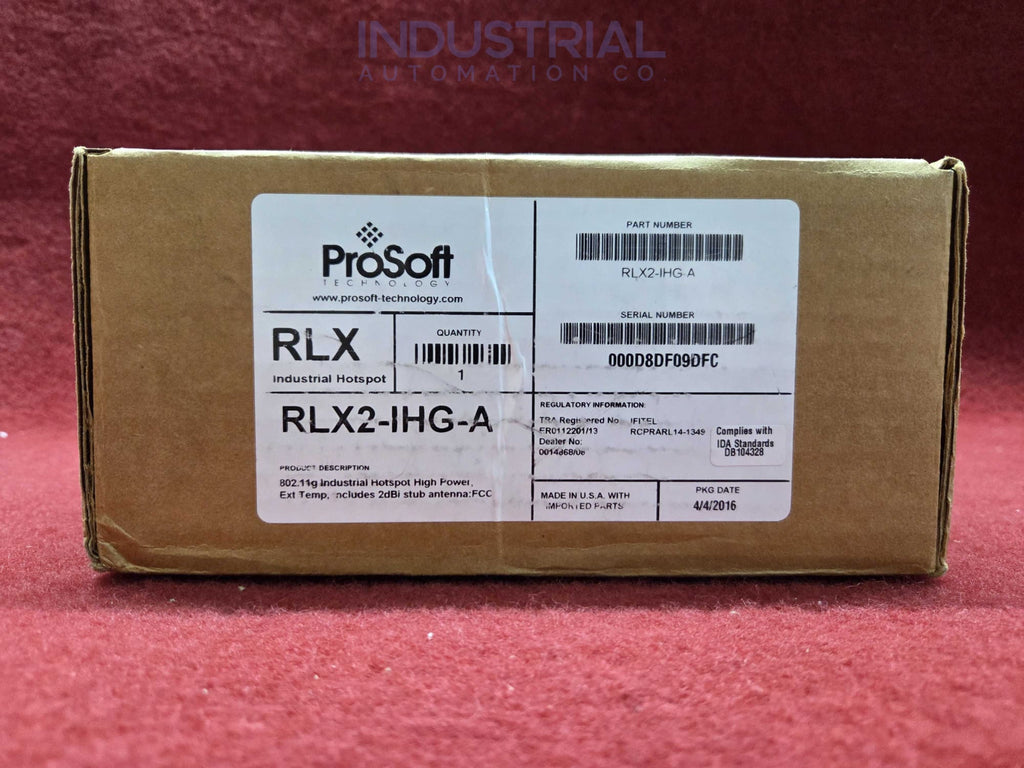 Prosoft RLX2-IHG-A New Surplus