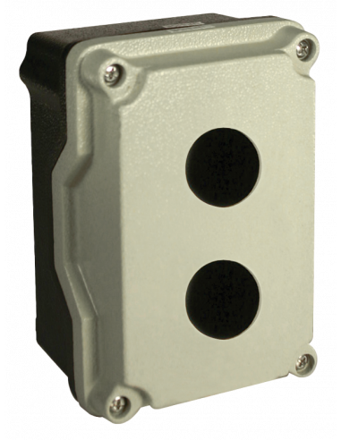 Boîtier Altech 7006C13 PDC-E-AL, 22 mm, 2PB, M20 - Lot de 4