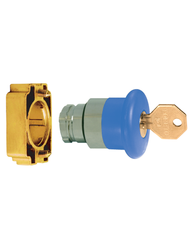 Altech 2AMLKB6 Bouton-poussoir, 22 mm, - Lot de 20