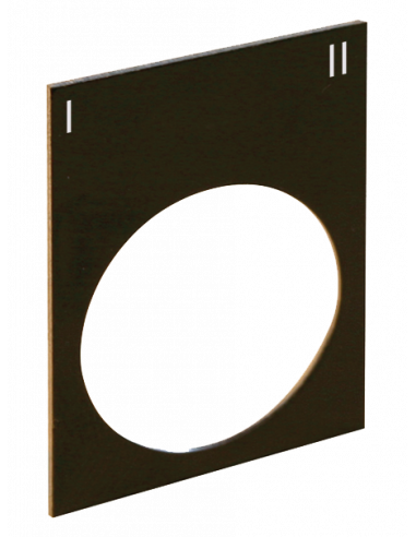 Altech 2LP34 Plaque signalétique, 22 mm, - Lot de 2000