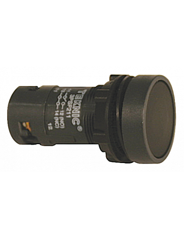 Altech 3PSPP220 Bouton poussoir, Economique 22mm, Principal. - Paquet de 50