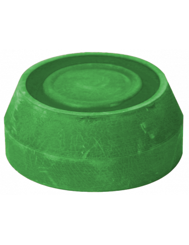 Altech BT3 Capuchon en caoutchouc, 30 mm, vert - Lot de 20