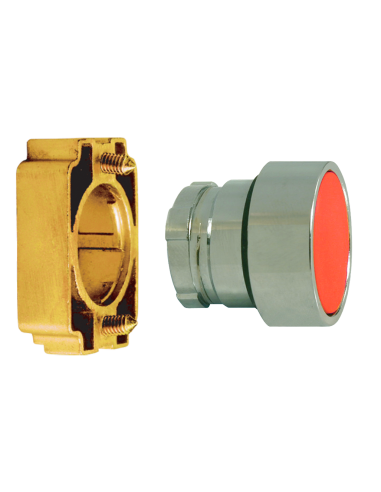 Altech 2AF4 Bouton-poussoir, 22 mm - Lot de 230