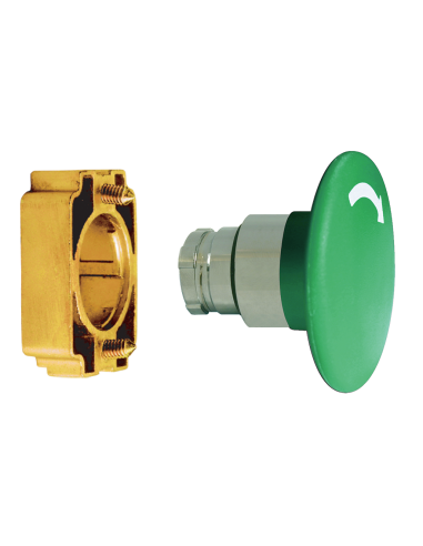 Altech 2AMLJ3 Bouton-poussoir, 22mm, non illuminé - Lot de 50