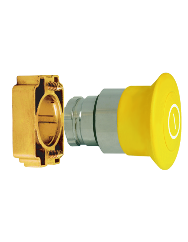 Altech 2AMPP8 Bouton-poussoir, 22 mm - Lot de 50