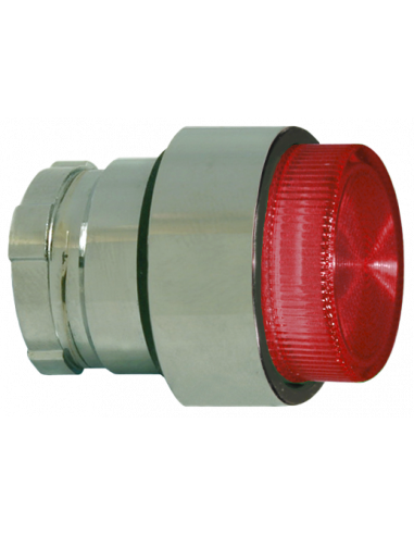 Altech 2ALP4LB-024 Bouton poussoir, Ø 22 mm, lumineux - Lot de 20