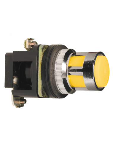 Altech ALF8LB-024 Bouton Poussoir Opér. 30 mm, ILl., - Lot de 9