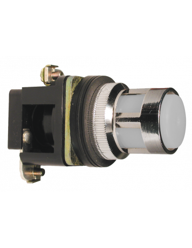 Altech ALF7LB-048 Bouton poussoir 30 mm, ill., - Lot de 9