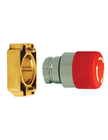 Altech 2AMLS4 Push Button Oper.,22mm,Non Ill