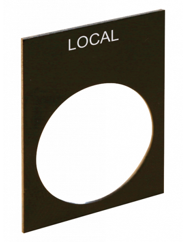 Altech 2LP21 Plaque Légende, 22 mm, - Lot de 2000