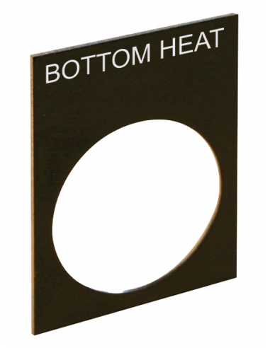 Altech 2LP101 Plaque signalétique, 22 mm - Lot de 2000