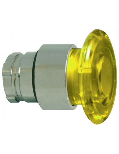 Altech 2ALMPP8LB-230 Bouton-poussoir, 22mm, Illuminé, Jaune - Lot de 9