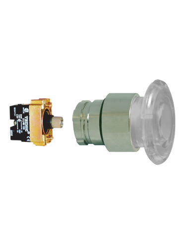 Altech 2ALM7LB-012 Bouton-poussoir. 22mm, Ill - Lot de 4