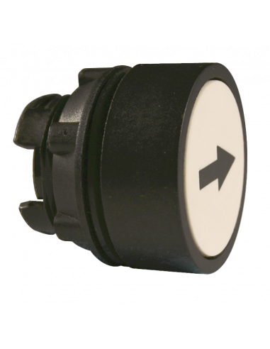 Bouton-poussoir Altech P2AF1WA90 avec flèche <-- --> - Lot de 150