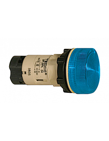 Altech 3PLBR6L-048 Voyant lumineux 22mm, LED intégrée - Lot de 40