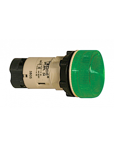 Altech 3PLBR3L-012 Voyant lumineux 22mm, LED intégrée - Lot de 40