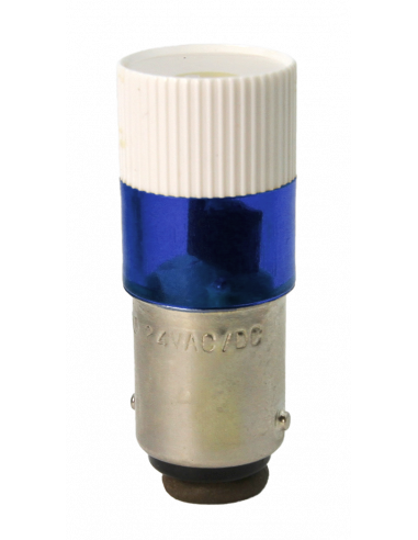 Ampoule LED Altech MCB96110, BA9S, 110 V, bleue - Lot de 5
