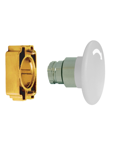 Altech 2AMLJ1 Bouton-poussoir, 22 mm, non éclairé - Lot de 50